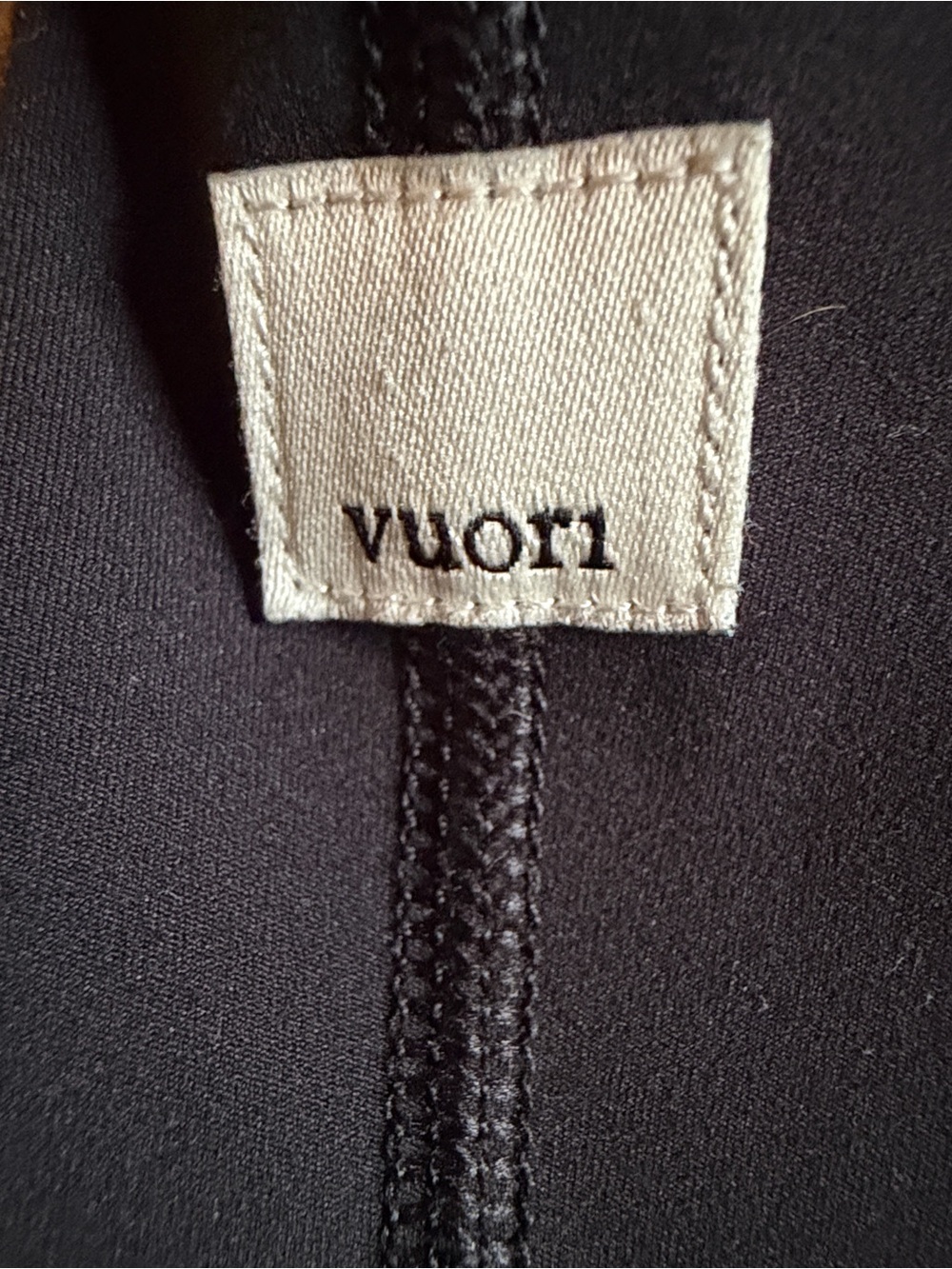 Vuori Black Wide-Leg Drawstring Waist Pants - Picture 5 of 6